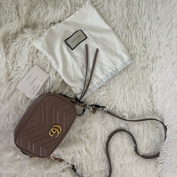 Authentic GG MARMONT MINI SHOULDER BAG - Picture 11 of 16